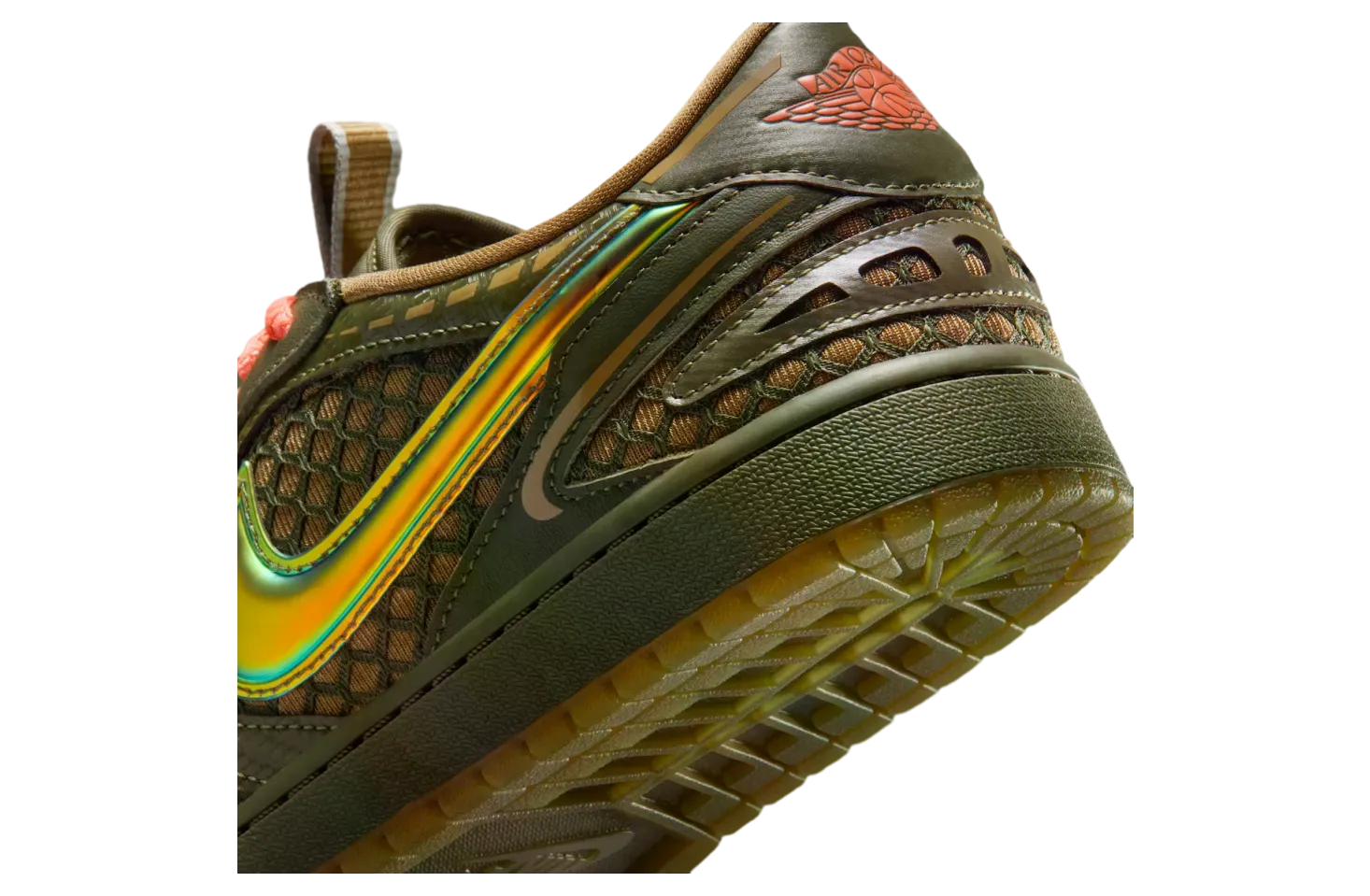 air jordan 1 low brown kelp light wild mango 6