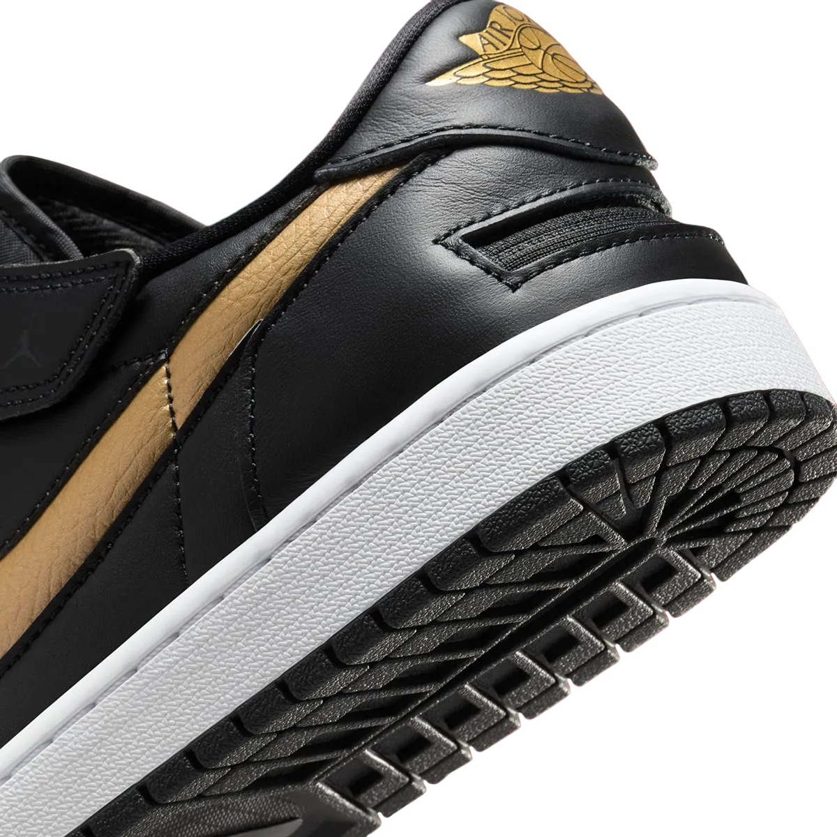 air jordan 1 low easyon black gold 6