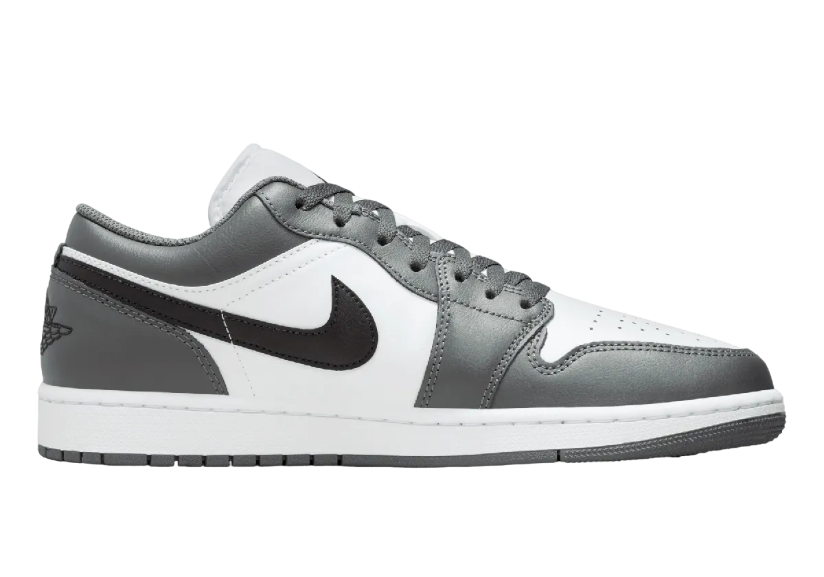 air jordan 1 low iron grey 1