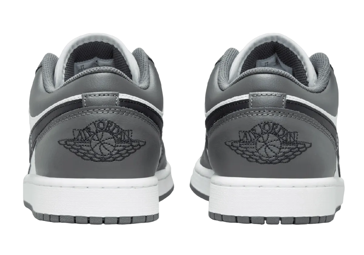 air jordan 1 low iron grey 3