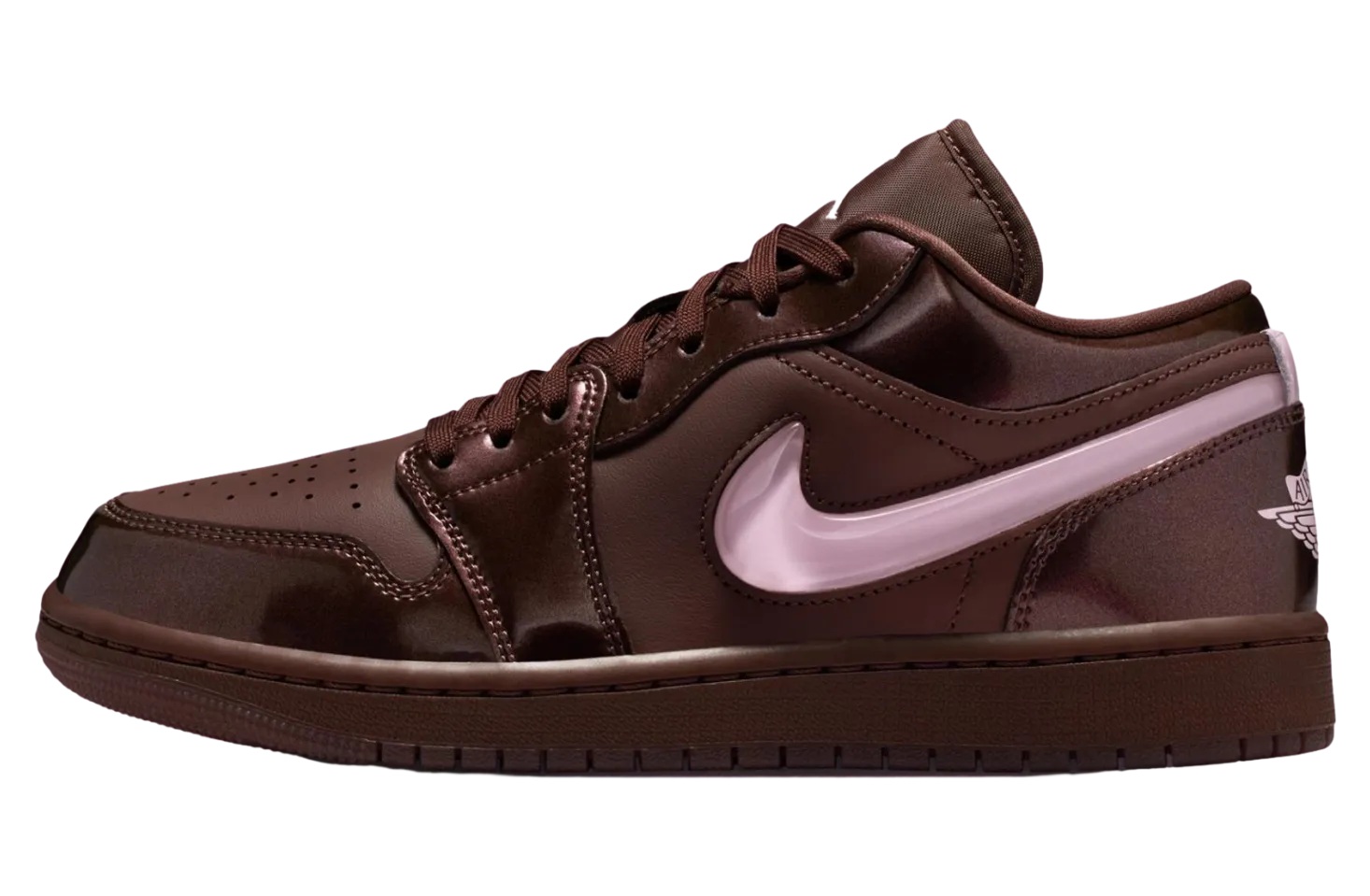 air jordan 1 low light chocolate pink foam