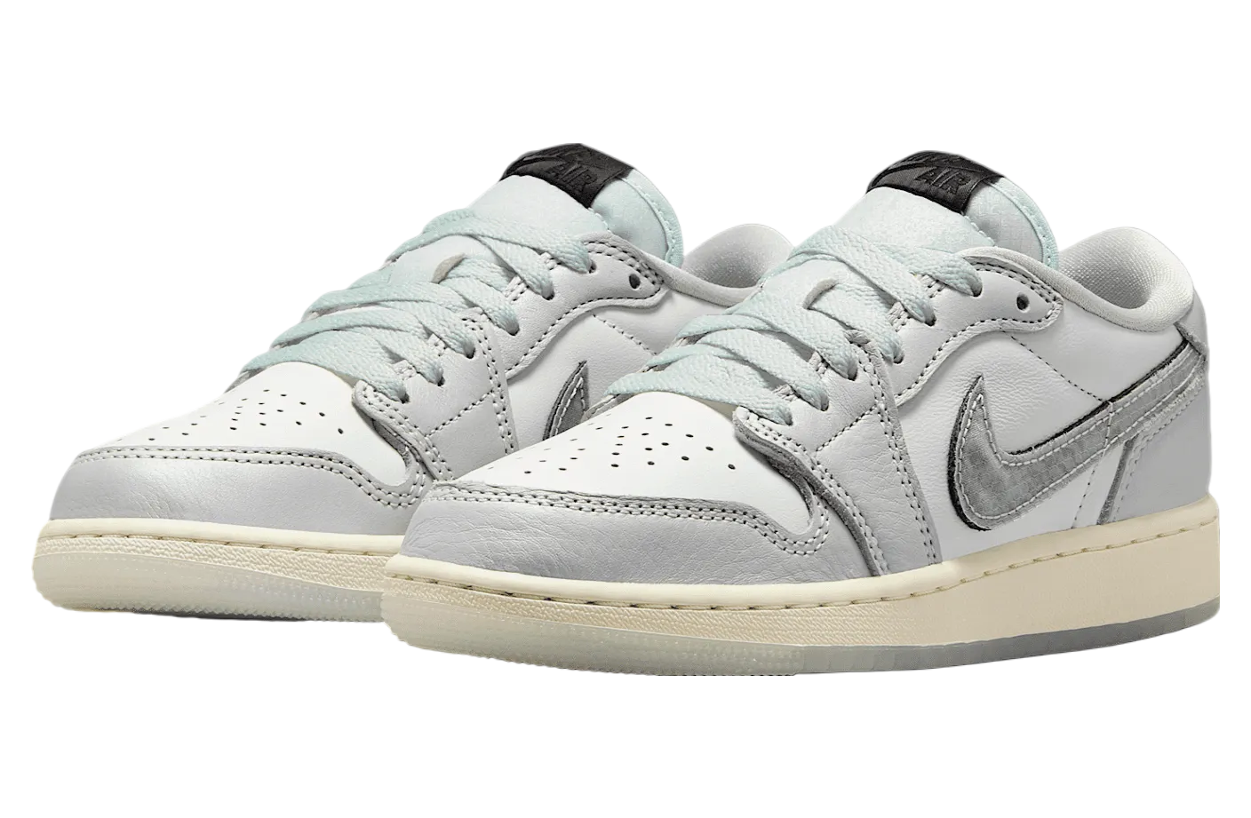 air jordan 1 low lny gs summit white photon dust 3