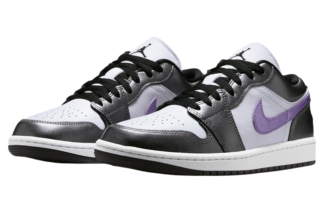 air jordan 1 low metallic purple 0