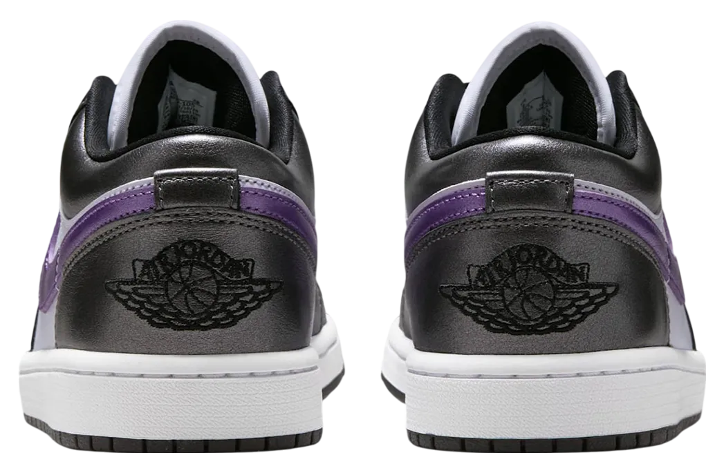 air jordan 1 low metallic purple 3