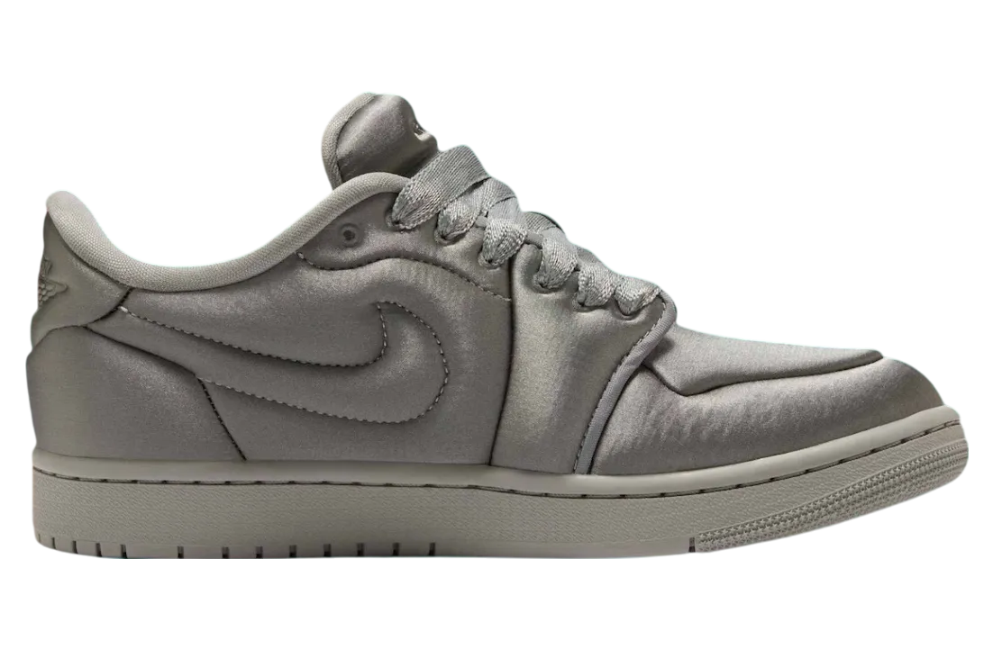 air jordan 1 low method of make wmns satin grey 1