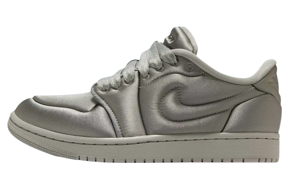 air jordan 1 low method of make wmns satin grey