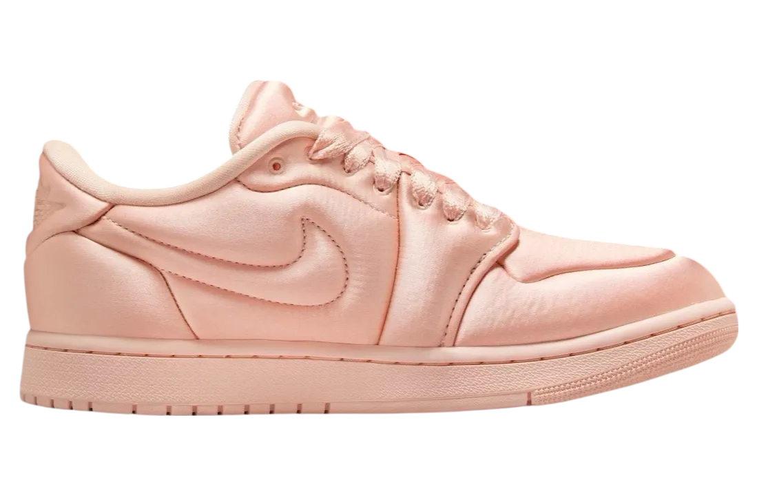 air jordan 1 low method of make wmns satin pink 1