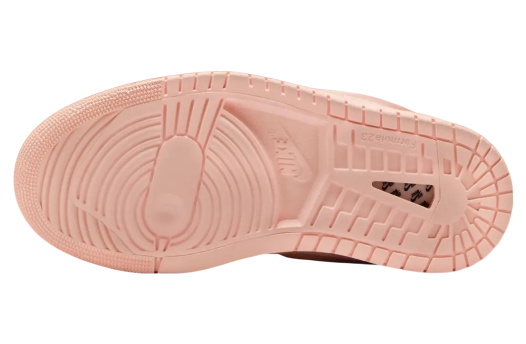 air jordan 1 low method of make wmns satin pink 4