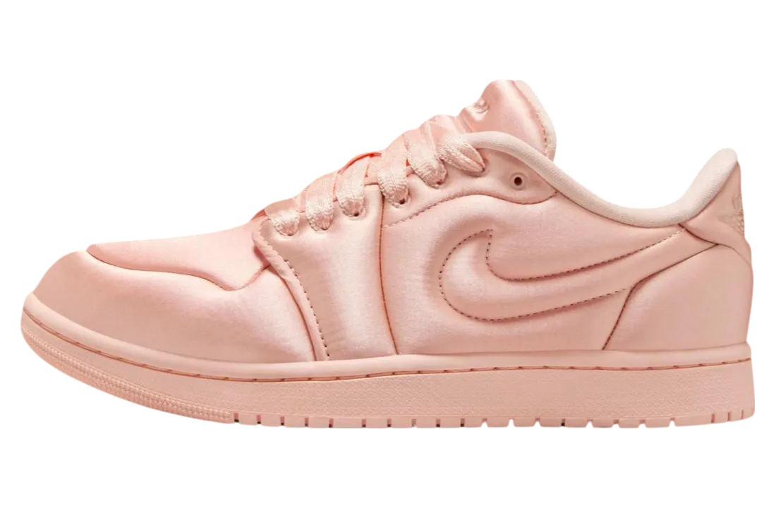 air jordan 1 low method of make wmns satin pink