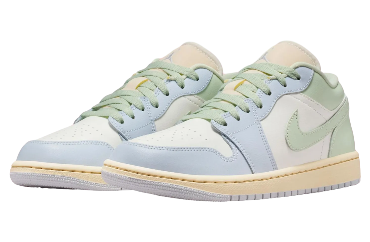 air jordan 1 low sail aura 0