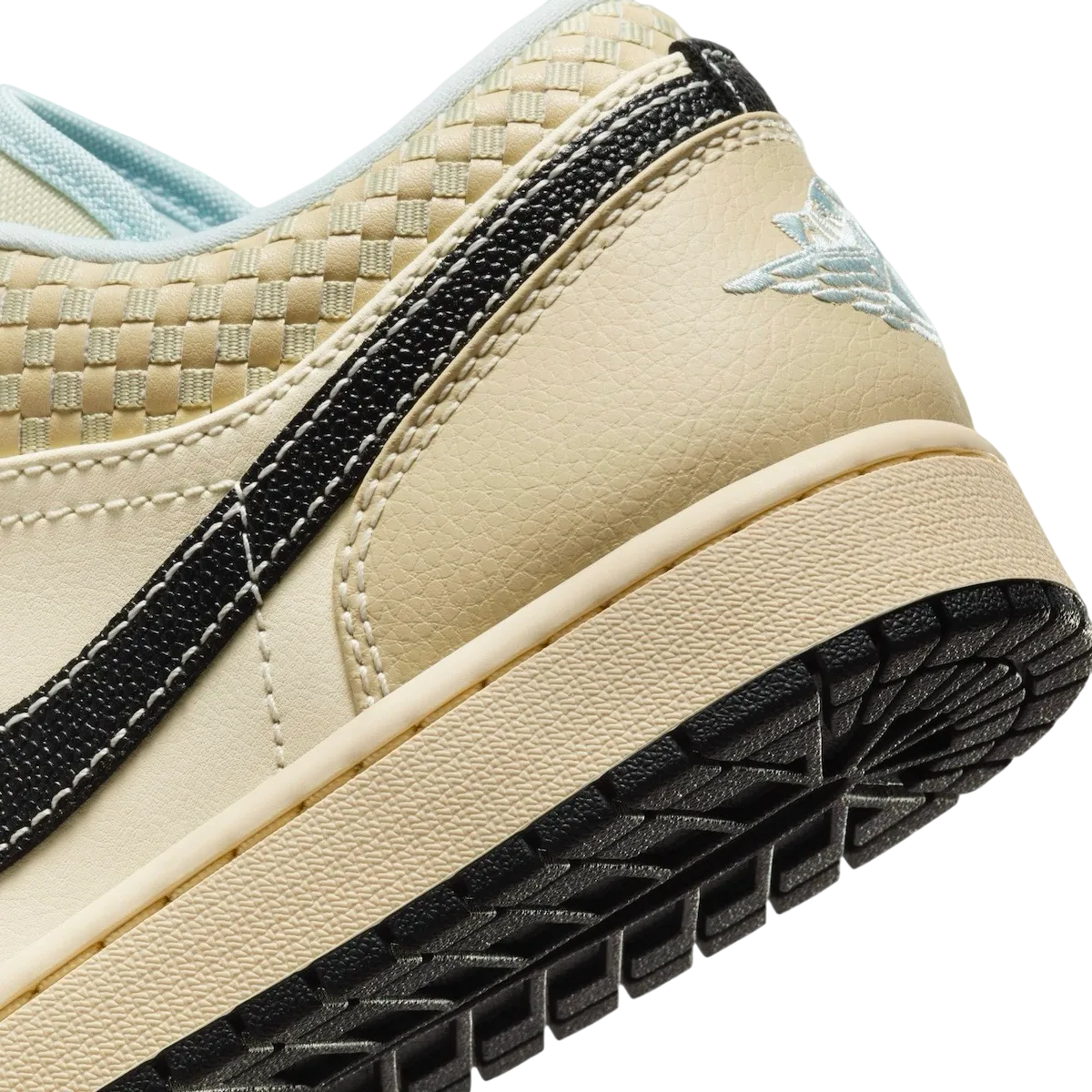 air jordan 1 low se coconut milk black 6