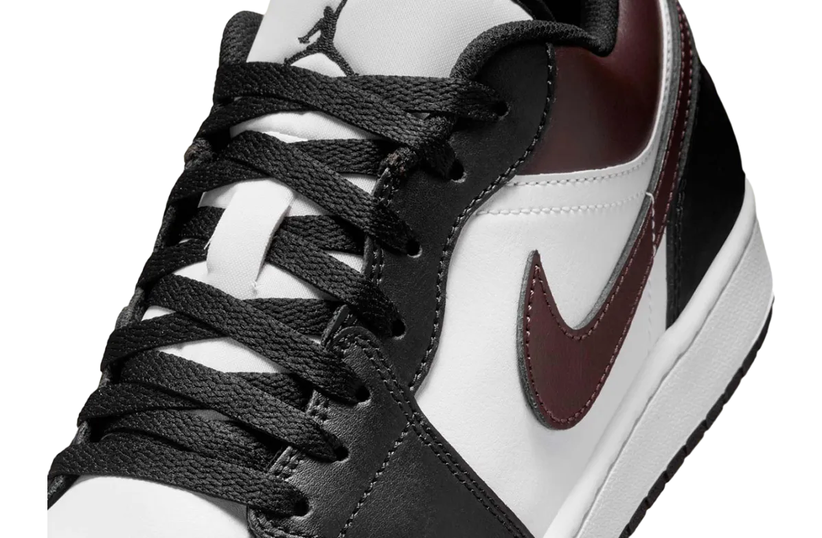 air jordan 1 low white brown 0