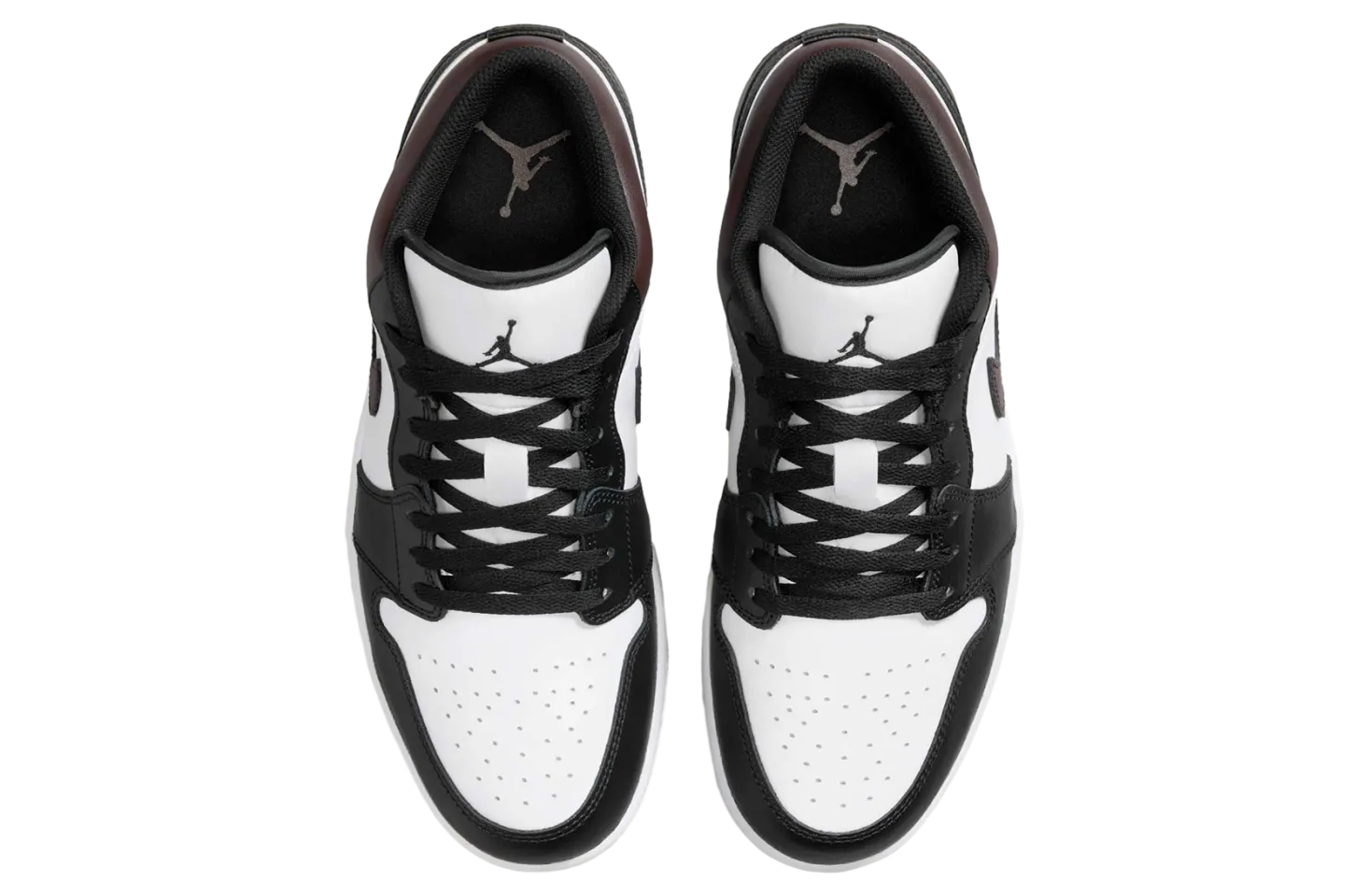 air jordan 1 low white brown 3