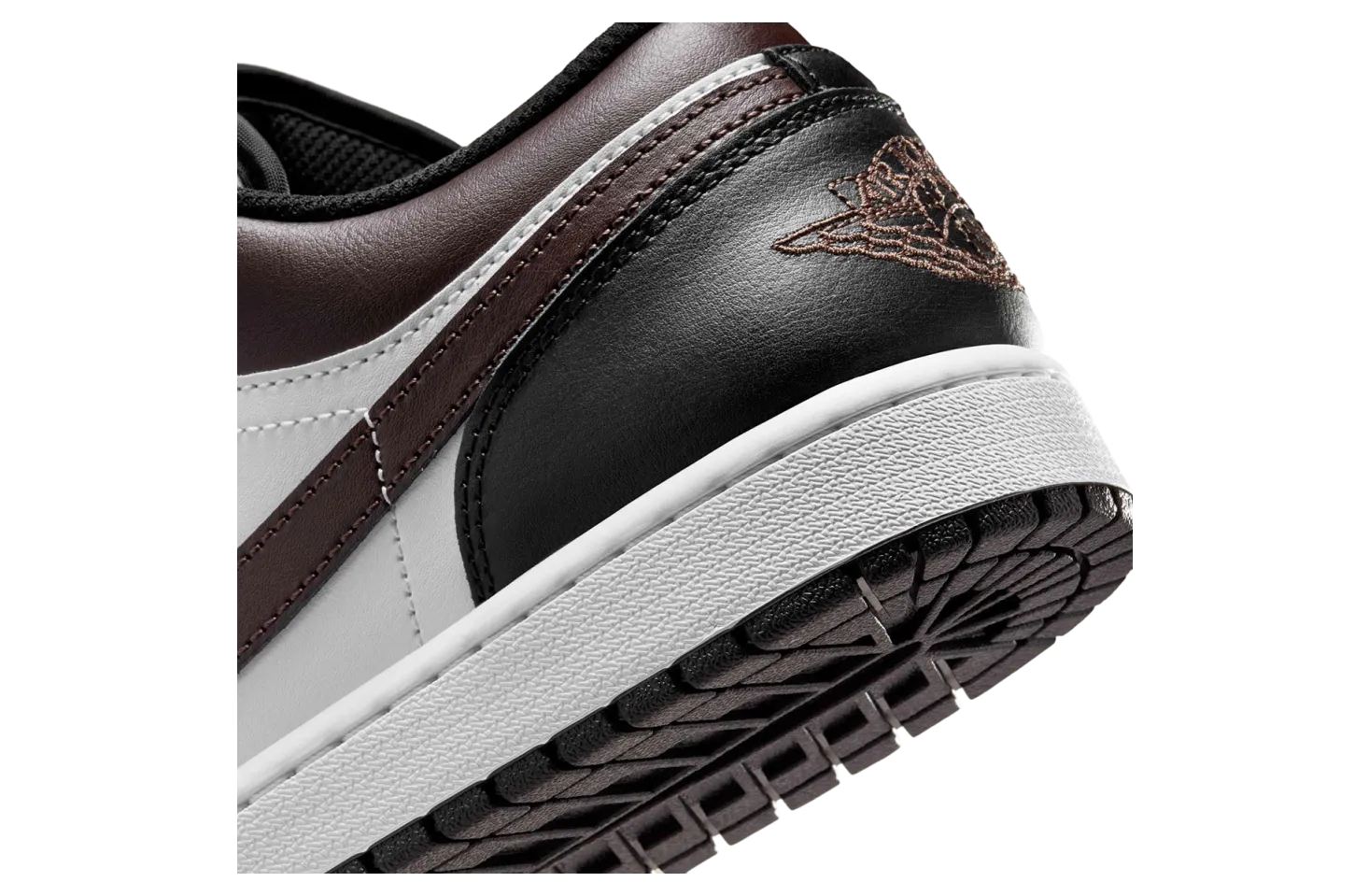 air jordan 1 low white brown 7