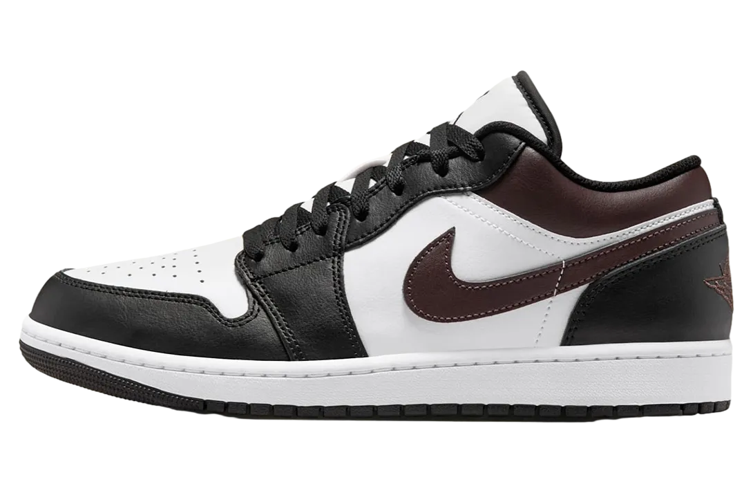 air jordan 1 low white brown
