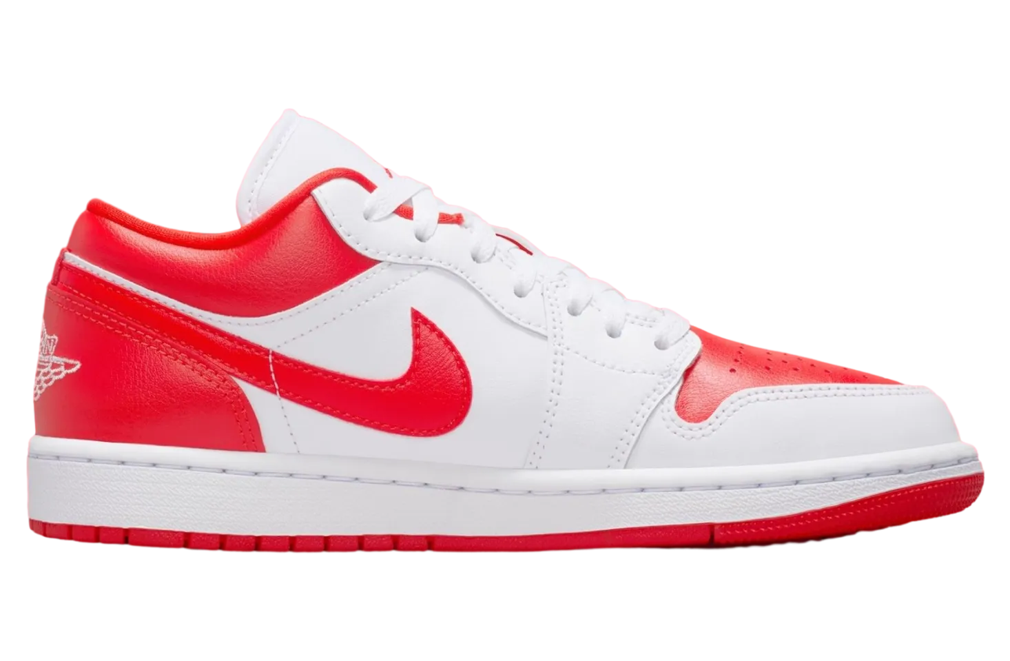 air jordan 1 low white chile red 2
