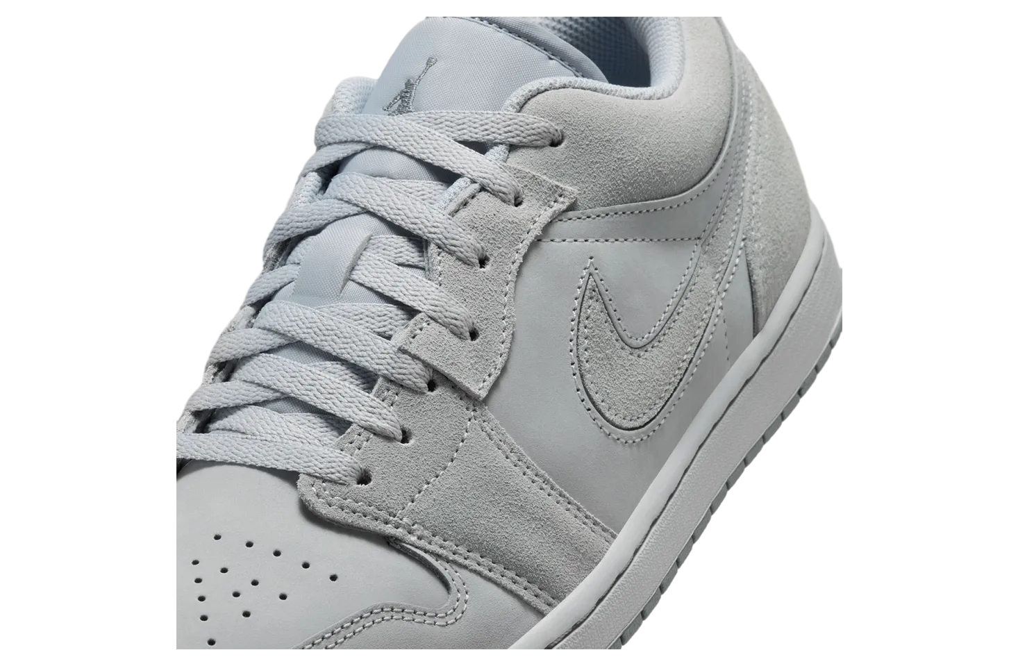 air jordan 1 low white wolf grey 5