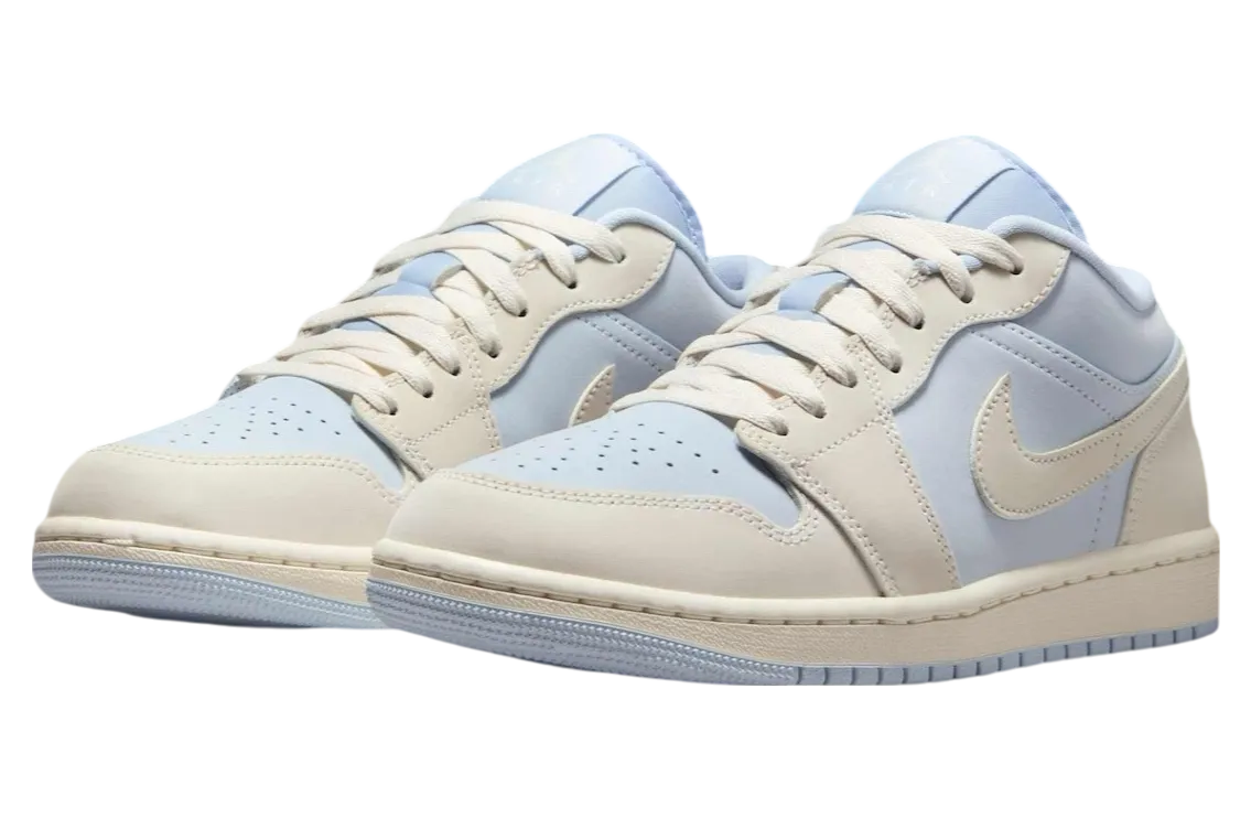 air jordan 1 low wmns hydrogen blue cream 0