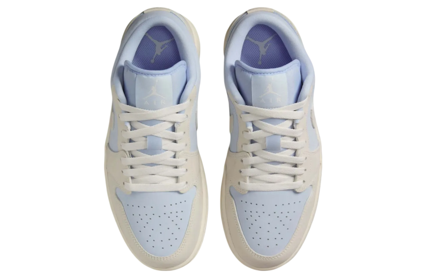 air jordan 1 low wmns hydrogen blue cream 2