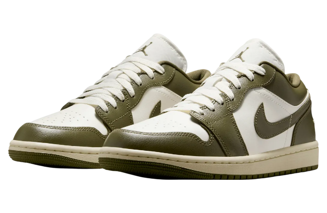 air jordan 1 low wmns medium olive 0