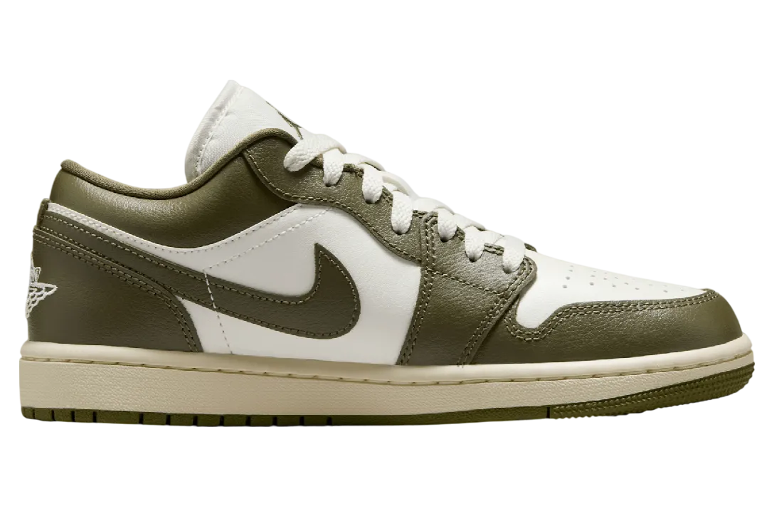 air jordan 1 low wmns medium olive 1