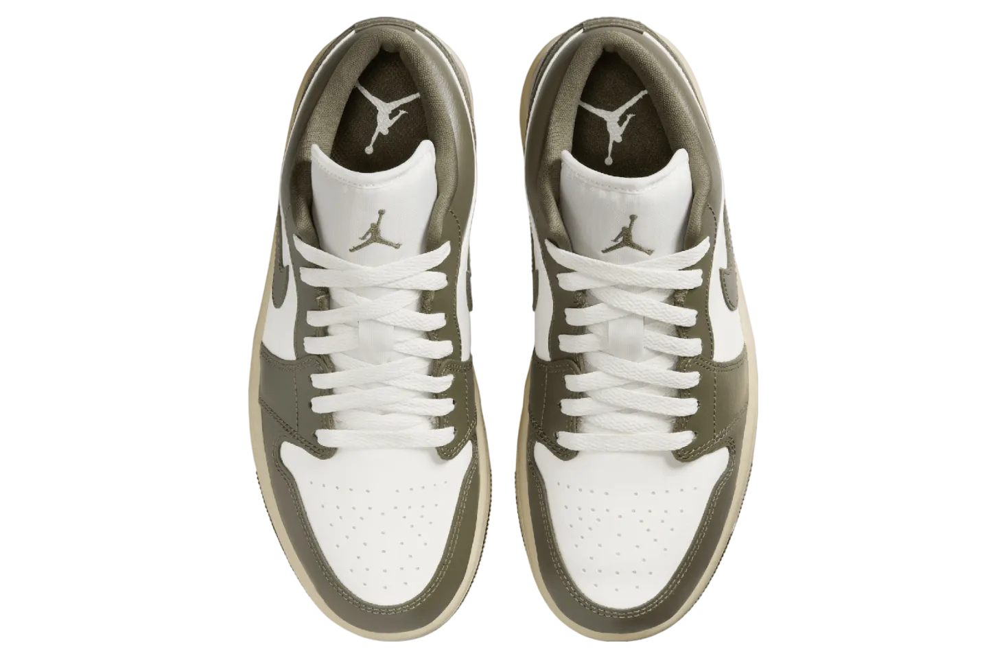 air jordan 1 low wmns medium olive 2