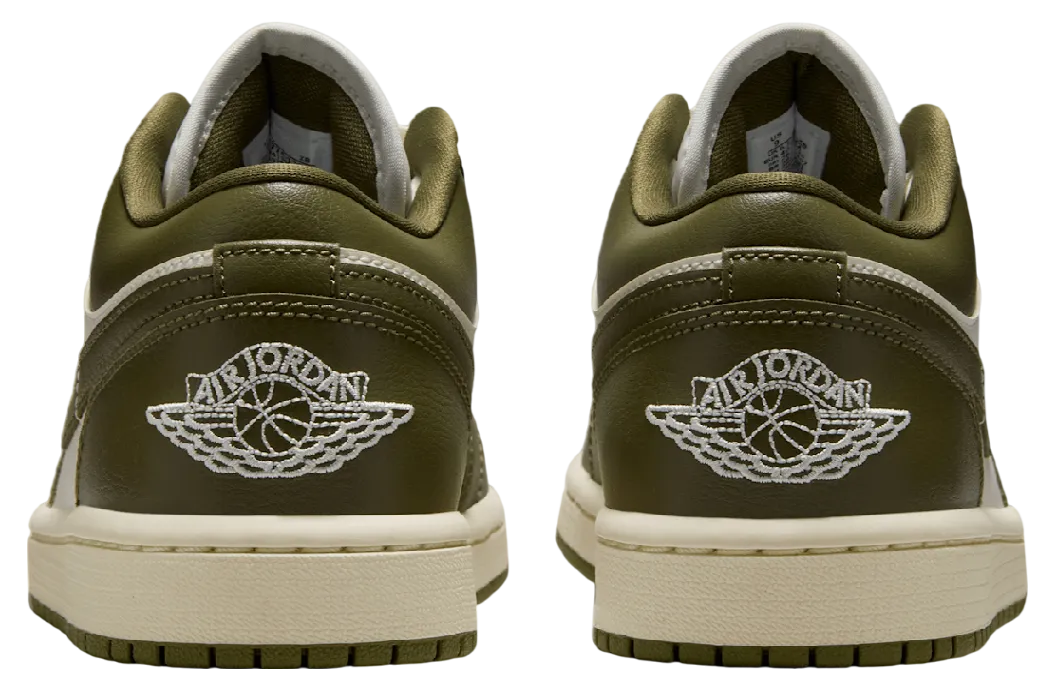 air jordan 1 low wmns medium olive 3