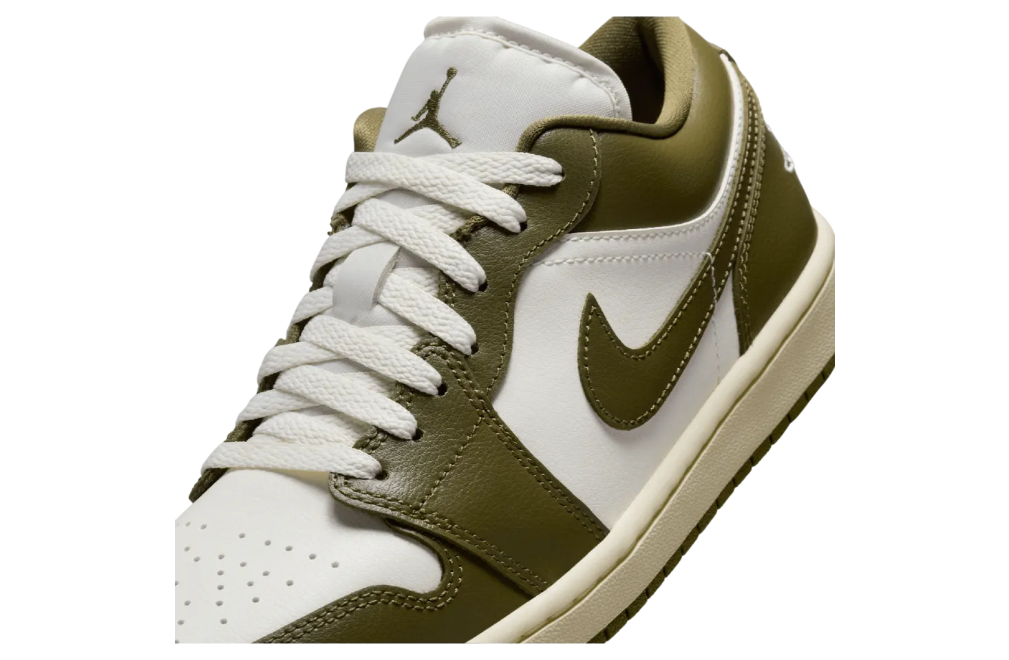 air jordan 1 low wmns medium olive 4