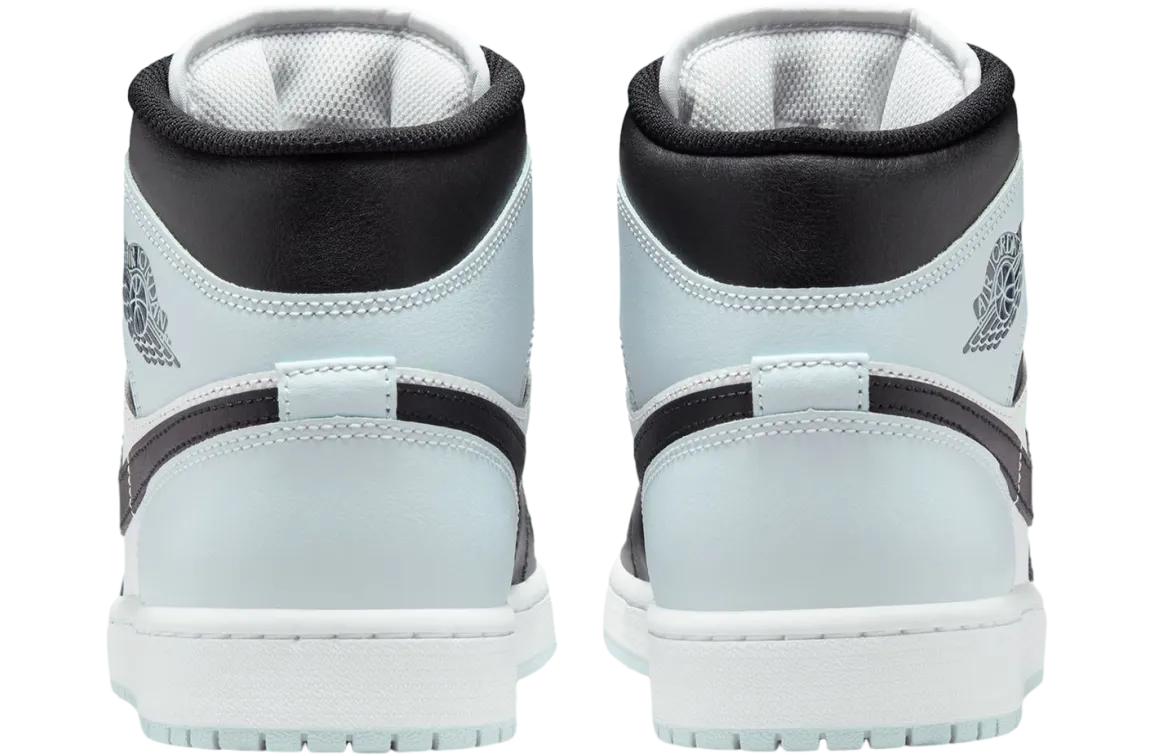 air jordan 1 mid black aura 2