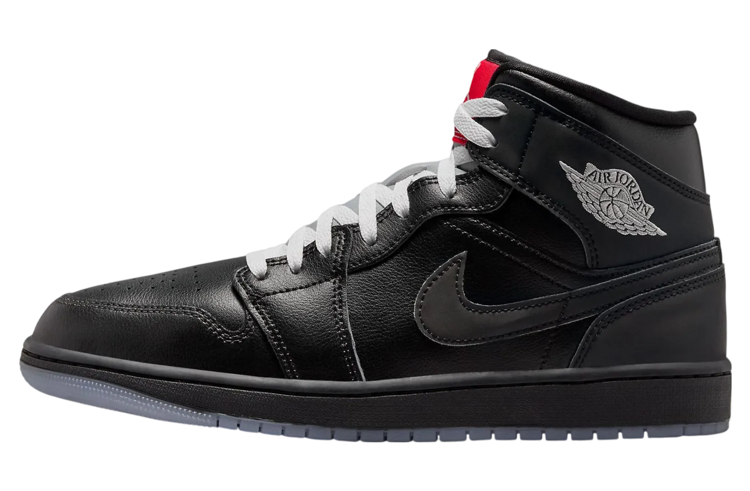 air jordan 1 mid black metallic