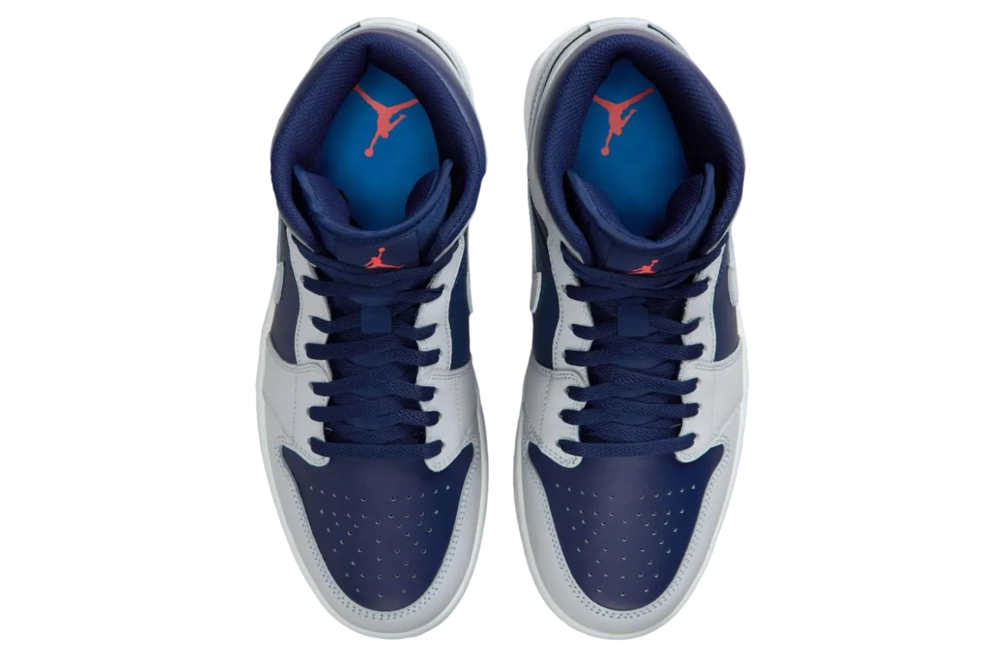air jordan 1 mid blue void 3