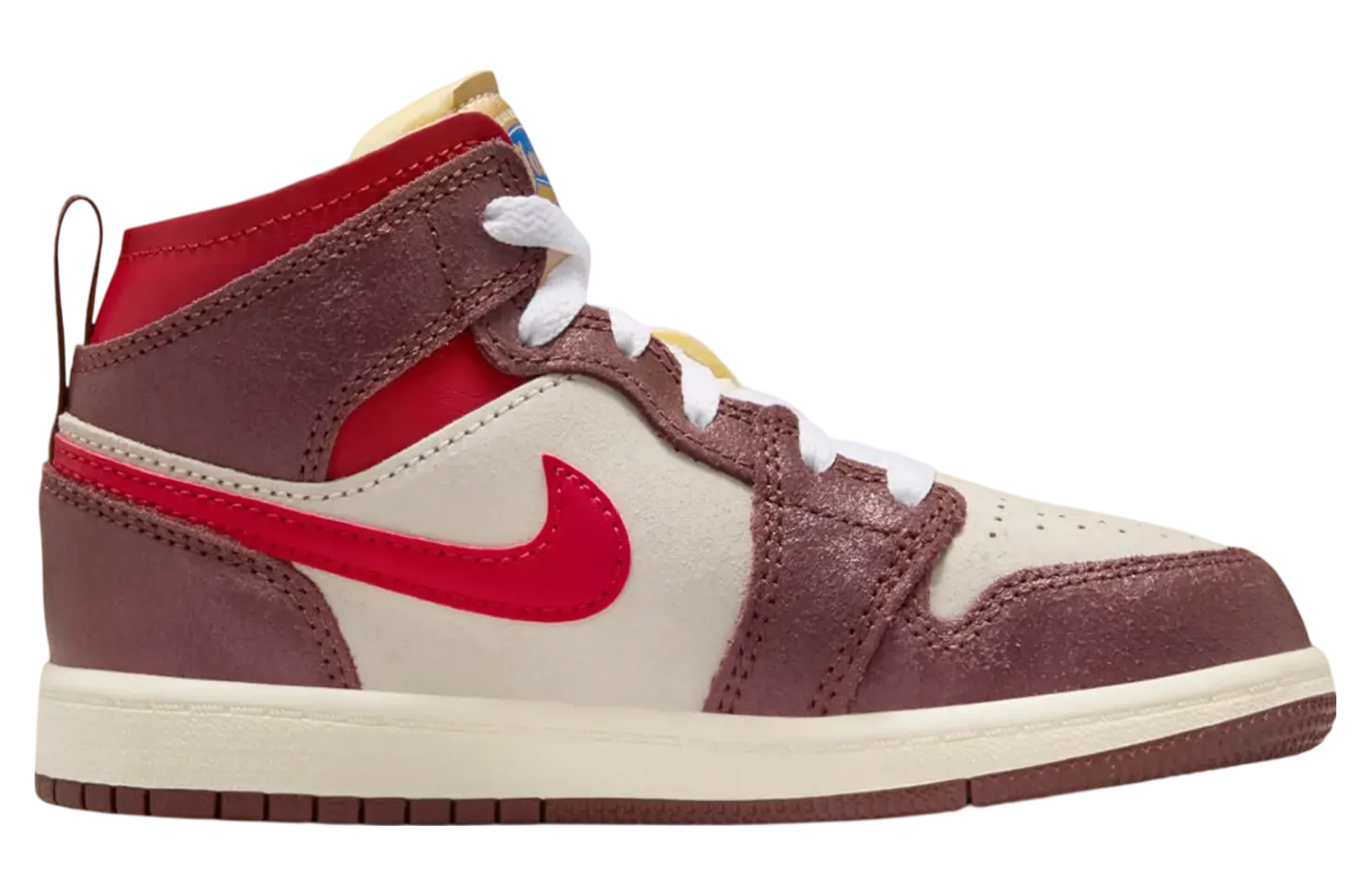 air jordan 1 mid gs bread butter sole 1