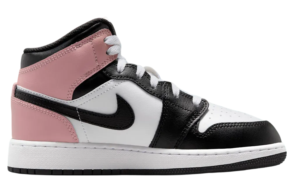 air jordan 1 mid gs white rust pink 1