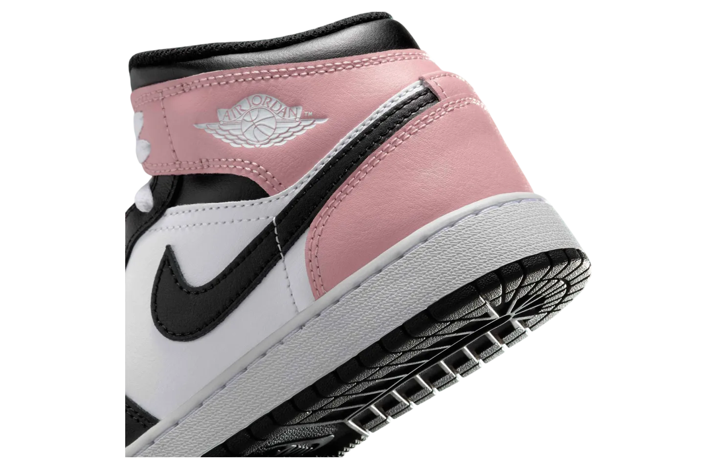 air jordan 1 mid gs white rust pink 6