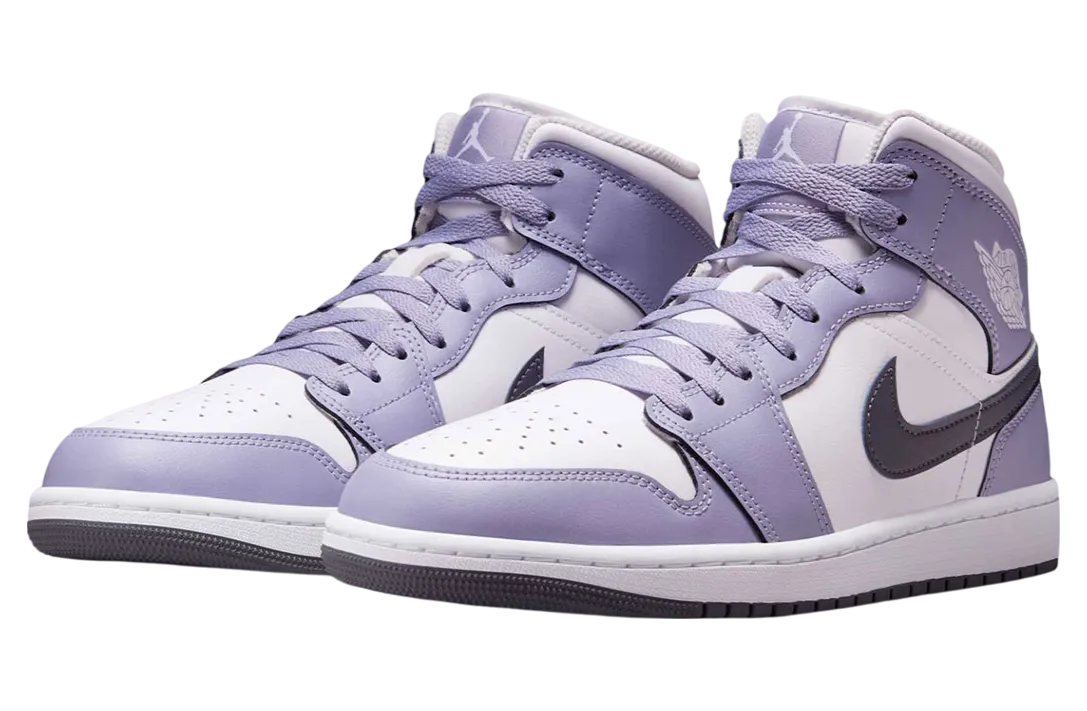 air jordan 1 mid purple violet 0
