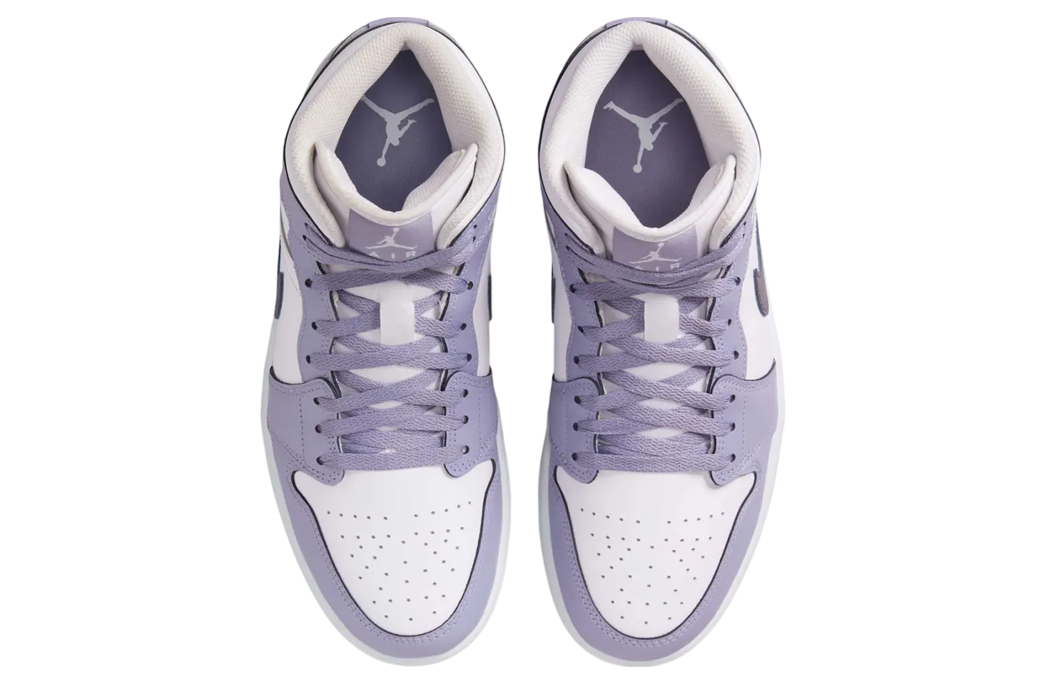 air jordan 1 mid purple violet 2