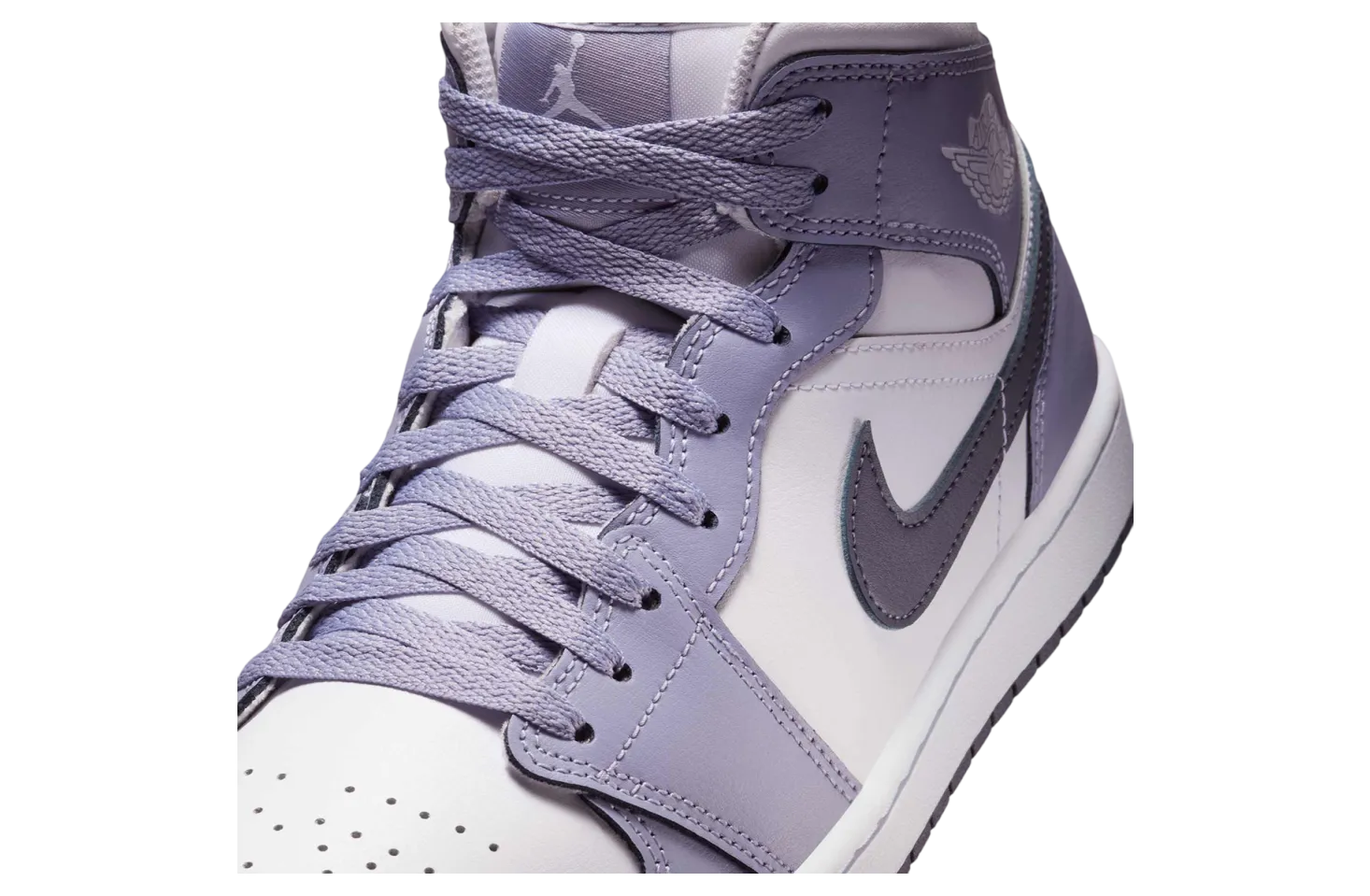 air jordan 1 mid purple violet 6