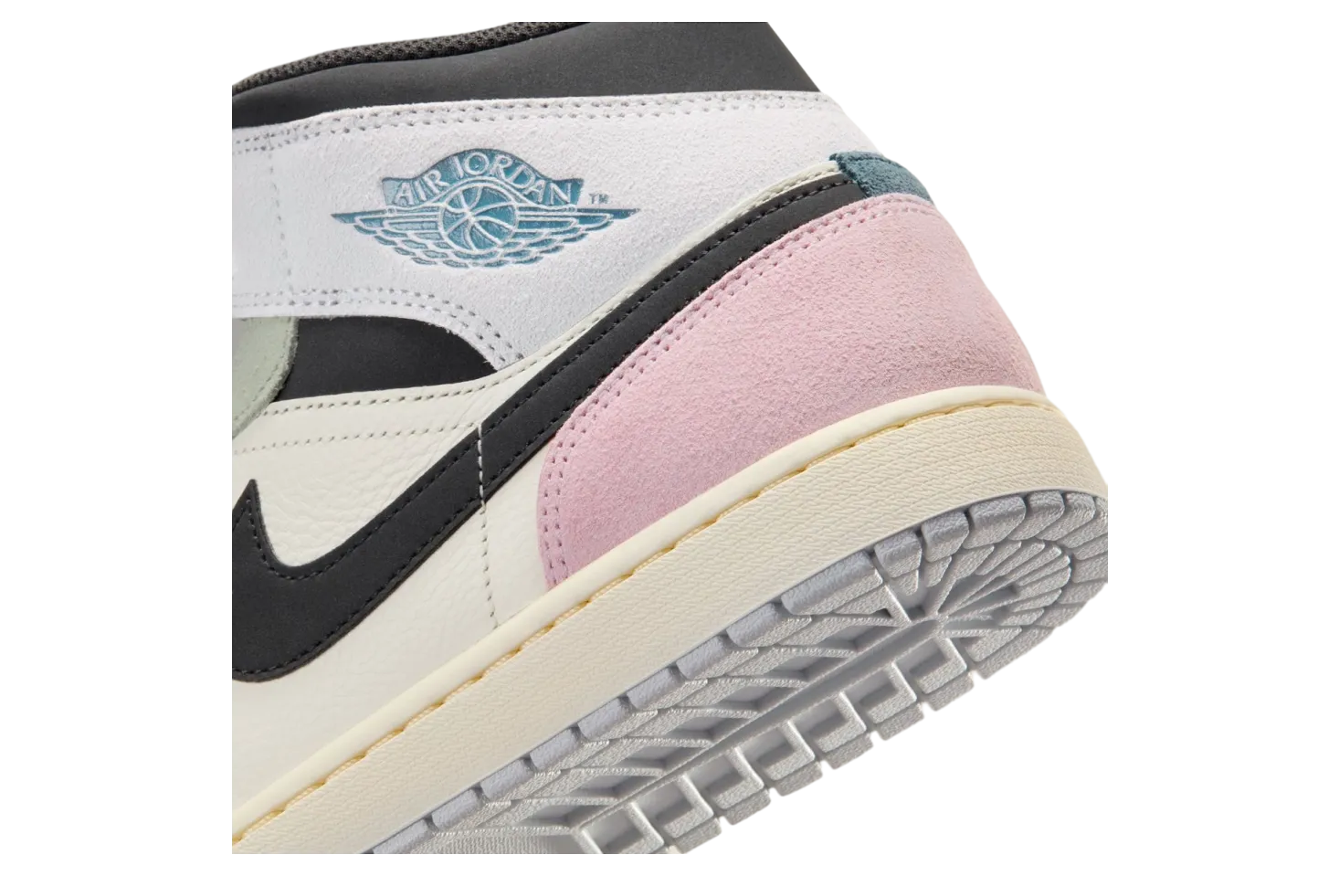 air jordan 1 mid sail iced jade 5