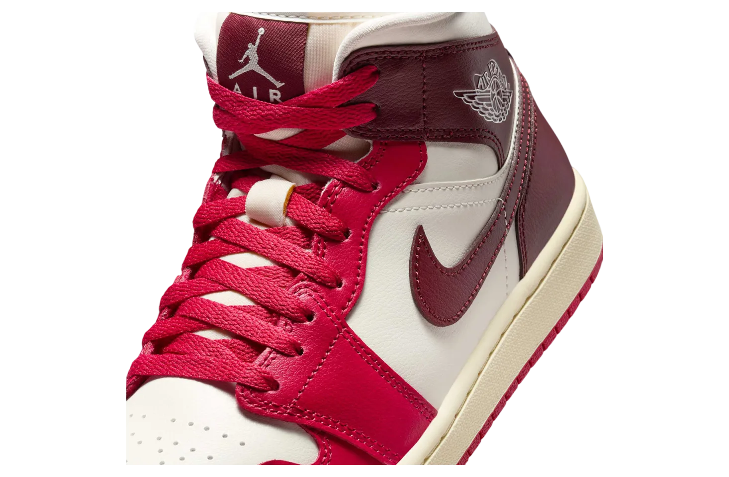 air jordan 1 mid sail mystic hibiscus 3