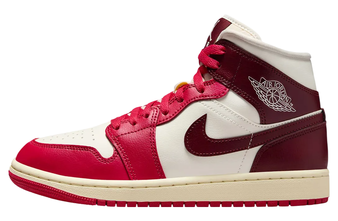 air jordan 1 mid sail mystic hibiscus