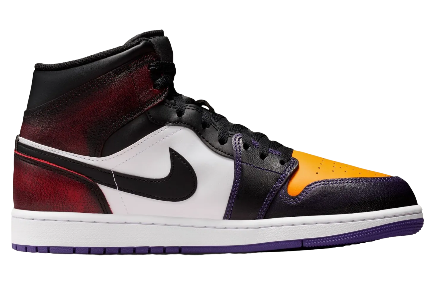 air jordan 1 mid true red court purple 2