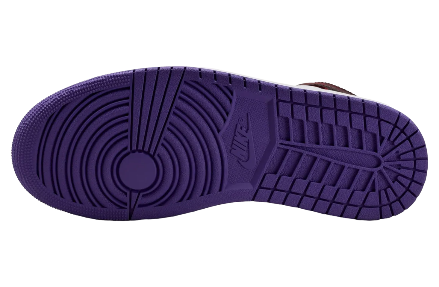 air jordan 1 mid true red court purple 6