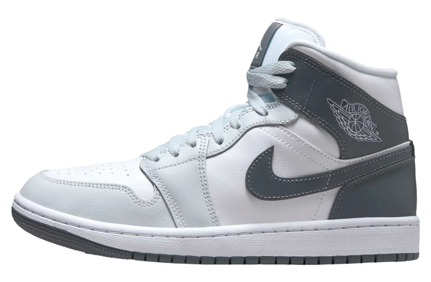 air jordan 1 mid white pure platinum 1