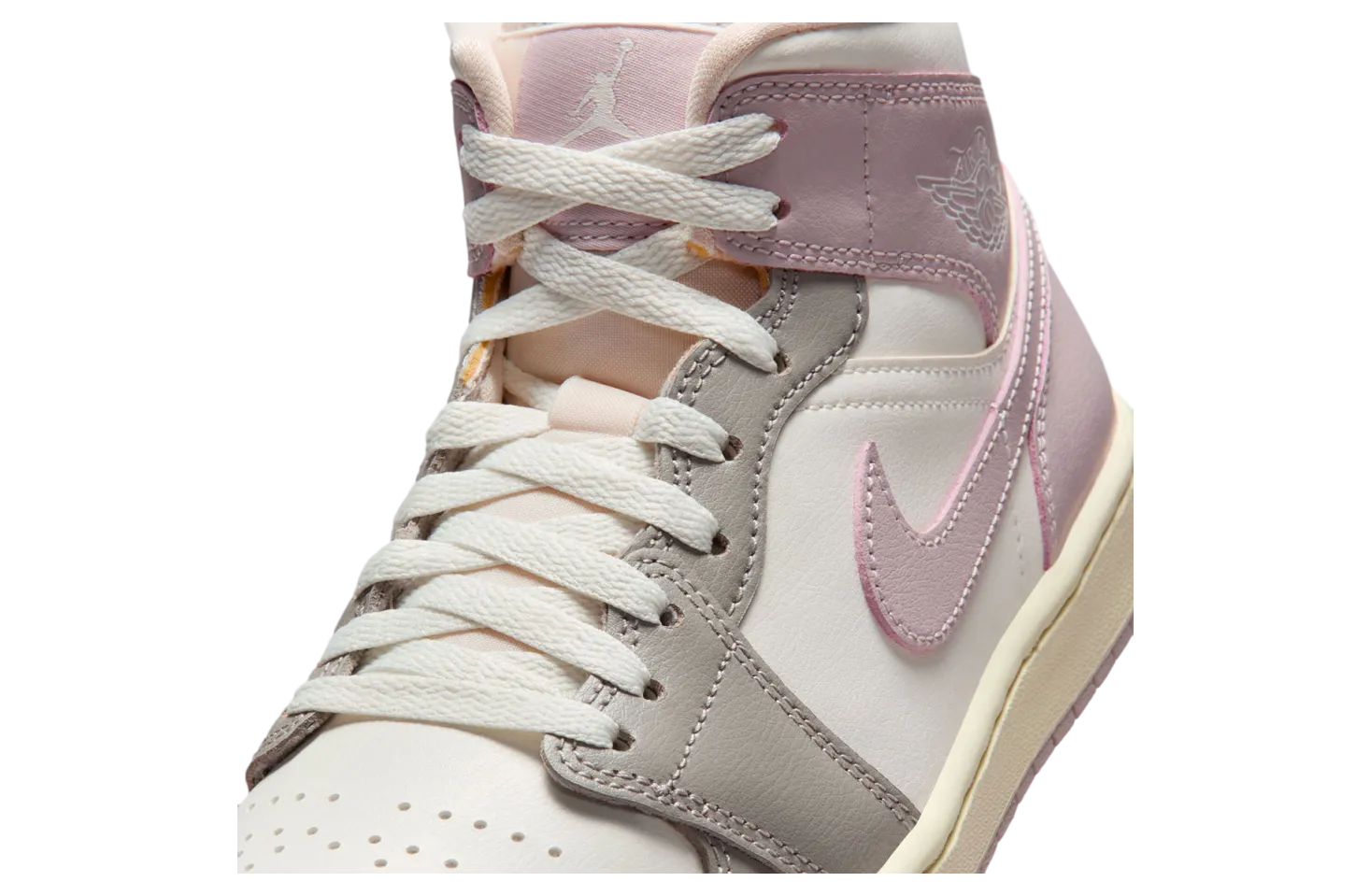 air jordan 1 mid wmns enigma stone sail 5