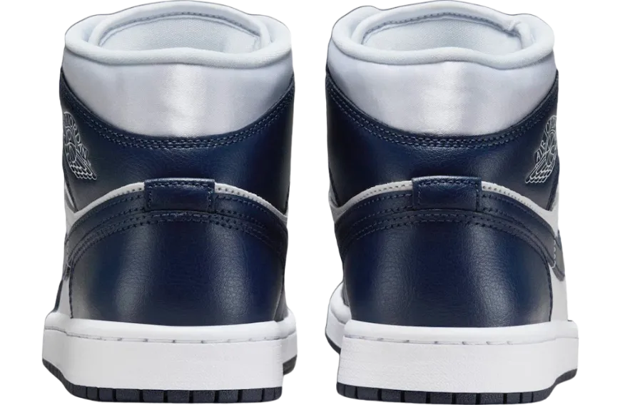 air jordan 1 mid wmns football grey midnight navy 3