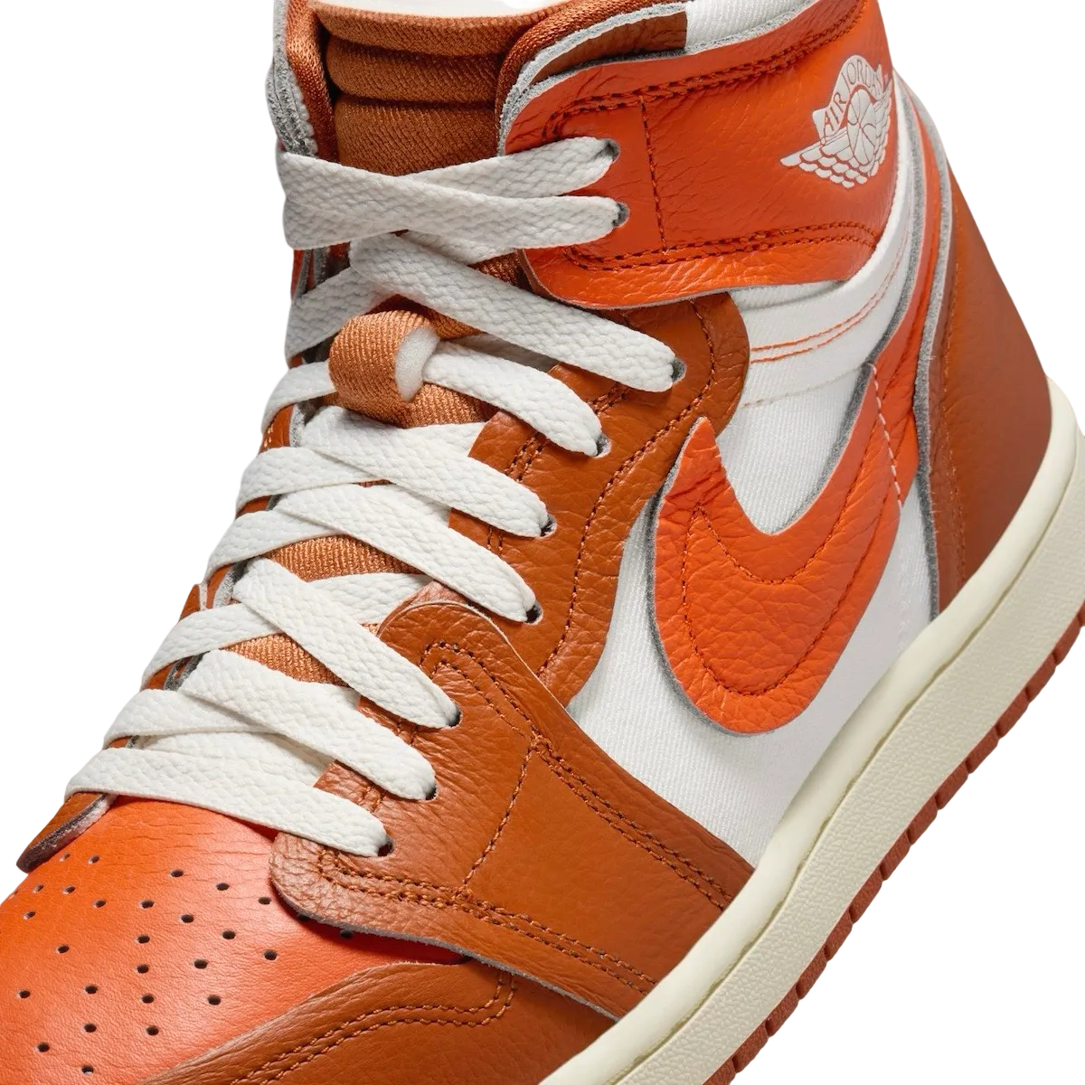 air jordan 1 mm high desert orange 5