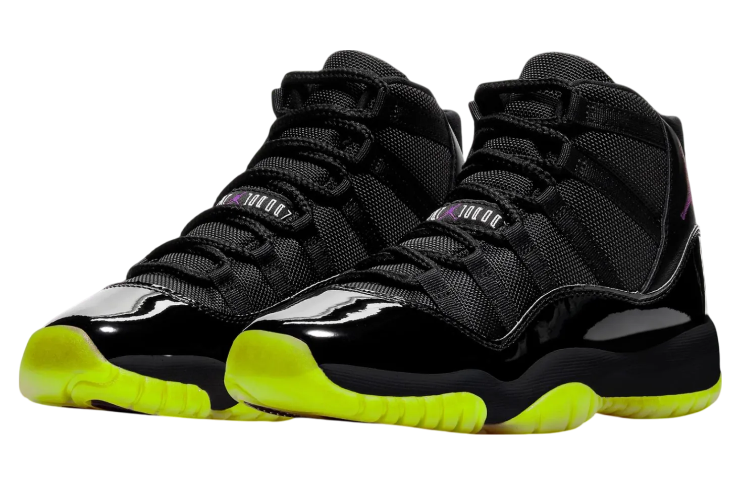 air jordan 11 gs black barely volt 0
