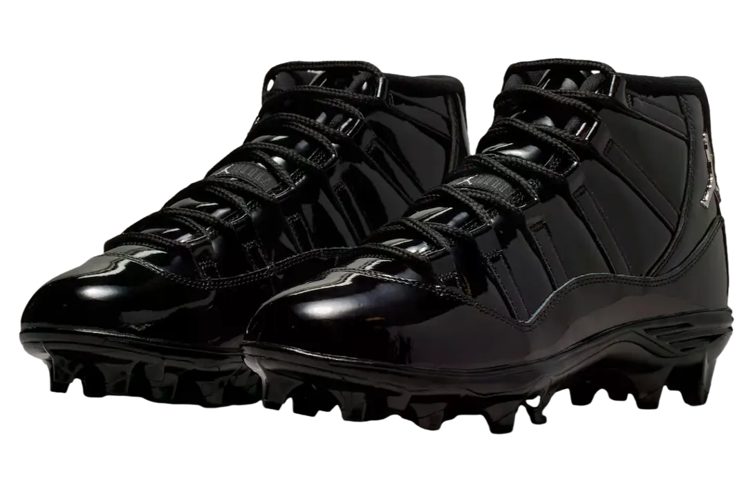 air jordan 11 td black patent 0