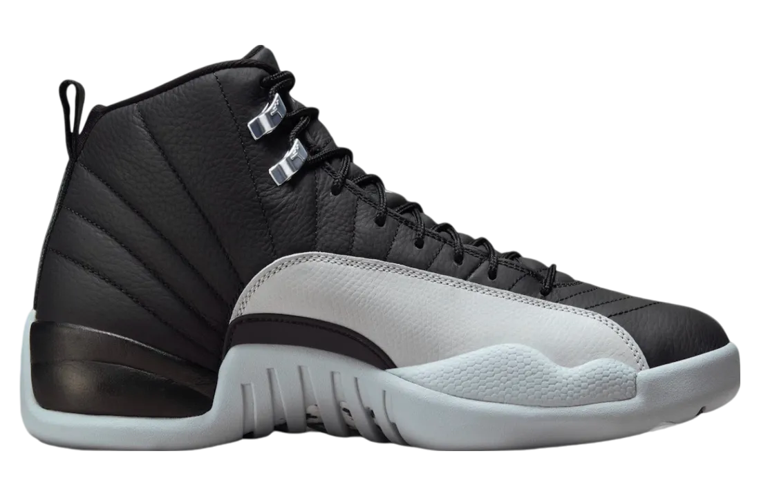 air jordan 12 barons black wolf grey 1