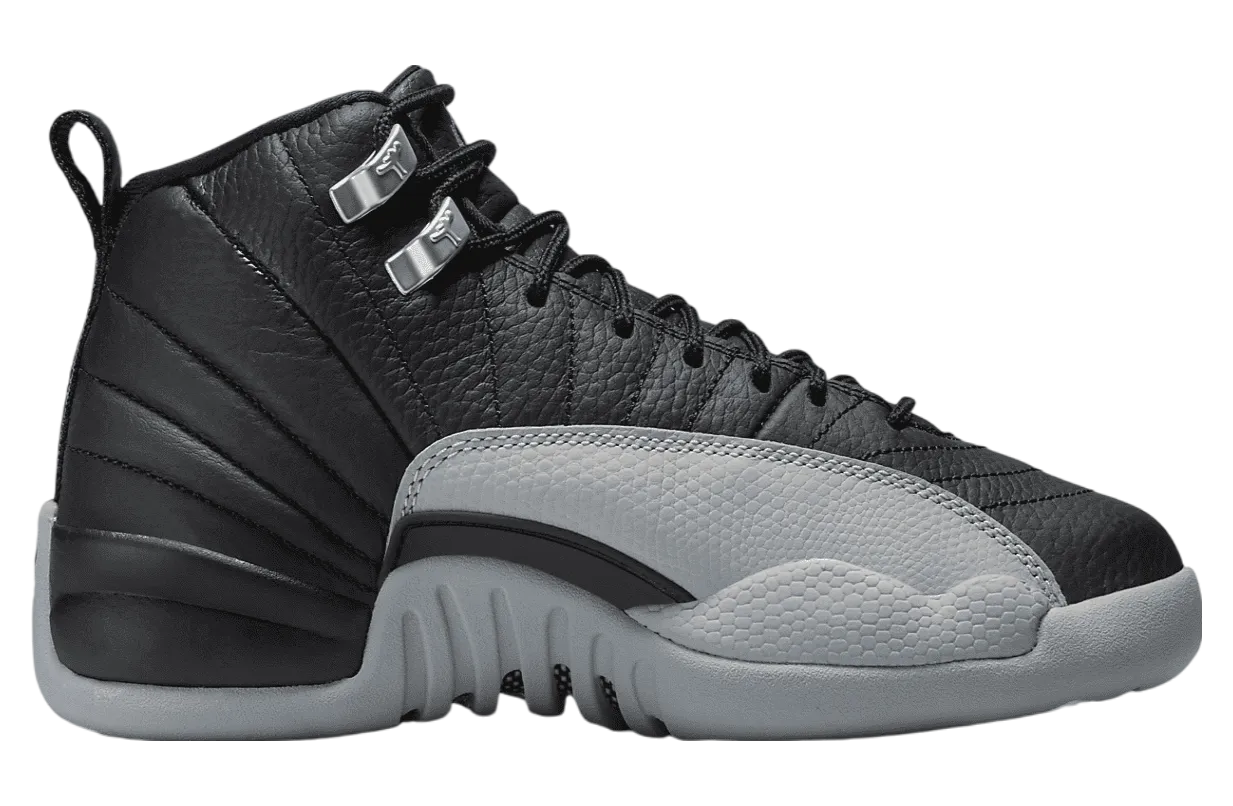 air jordan 12 gs barons black wolf grey 1